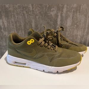 GUC Nike Air Max 1 Ultra Moire Olive Flak - Size 7 Women’s